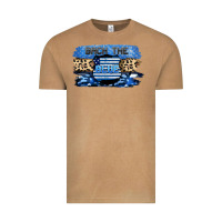 Vintage Camel Back the blue Vintage Tee - FaDigitalArtStudio