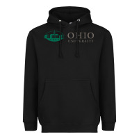 Black The ohio university Heavyweight Hoodie - linhVisuals