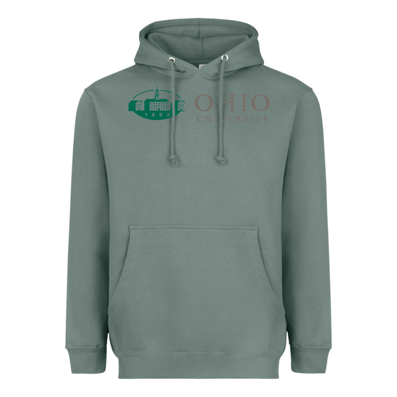 The Ohio University Heavyweight Hoodie by linhVisuals | Teevron