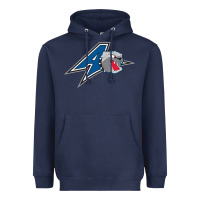 Navy unc asheville bulldogs Heavyweight Hoodie - linhVisuals