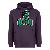 Plum university of mount olive trojan Heavyweight Hoodie - linhVisuals