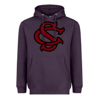 Plum usc baseball Heavyweight Hoodie - linhVisuals