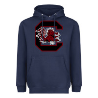 Navy the gamecocks athletics Heavyweight Hoodie - linhVisuals