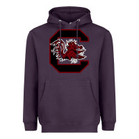 Plum the gamecocks athletics Heavyweight Hoodie - linhVisuals