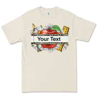 Bone floral teacher custom name Premium Tee - CowGirlArtShop