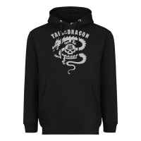 Black tail of the dragon Heavyweight Hoodie - linhVisuals