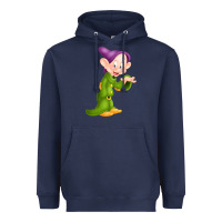Navy dopey Heavyweight Hoodie - linhVisuals