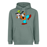Sage goofy Heavyweight Hoodie - linhVisuals