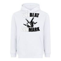 White volbeat denmark Heavyweight Hoodie - linhVisuals