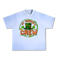 Grape Ice St. Patrick's Day crew Urban Heavy Tee - FaDigitalArtStudio