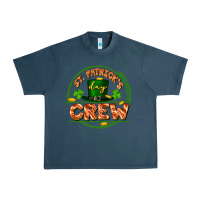 Midnight Navy St. Patrick's Day crew Urban Heavy Tee - FaDigitalArtStudio