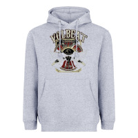 Heather Grey volbeat est.2001 Heavyweight Hoodie - linhVisuals