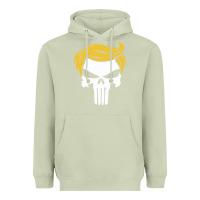 Matcha trump skull Heavyweight Hoodie - linhVisuals