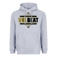 Heather Grey volbeat wake up baby Heavyweight Hoodie - linhVisuals