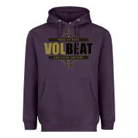 Plum volbeat wake up baby Heavyweight Hoodie - linhVisuals
