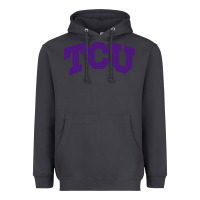 Smoke Texas Christian University Heavyweight Hoodie - linhVisuals