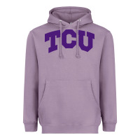 Lavender Texas Christian University Heavyweight Hoodie - linhVisuals