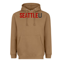 Toasted Coconut Seattle University Heavyweight Hoodie - linhVisuals
