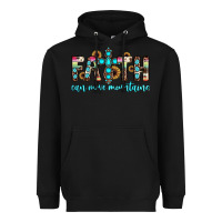 Black faith can move mountains Heavyweight Hoodie - JahusDesignShop