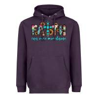 Plum faith can move mountains Heavyweight Hoodie - JahusDesignShop