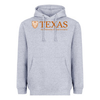 Heather Grey The University of Texas Austin Heavyweight Hoodie - linhVisuals