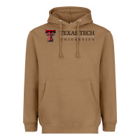 Toasted Coconut Texas Tech University Heavyweight Hoodie - linhVisuals