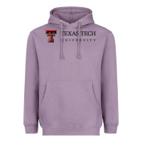 Lavender Texas Tech University Heavyweight Hoodie - linhVisuals