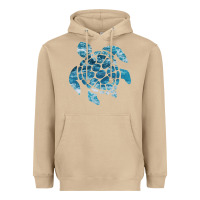 Mushroom ocean sea turtle Heavyweight Hoodie - linhVisuals
