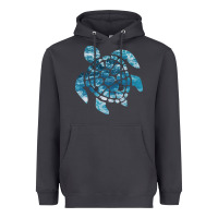 Smoke ocean sea turtle Heavyweight Hoodie - linhVisuals