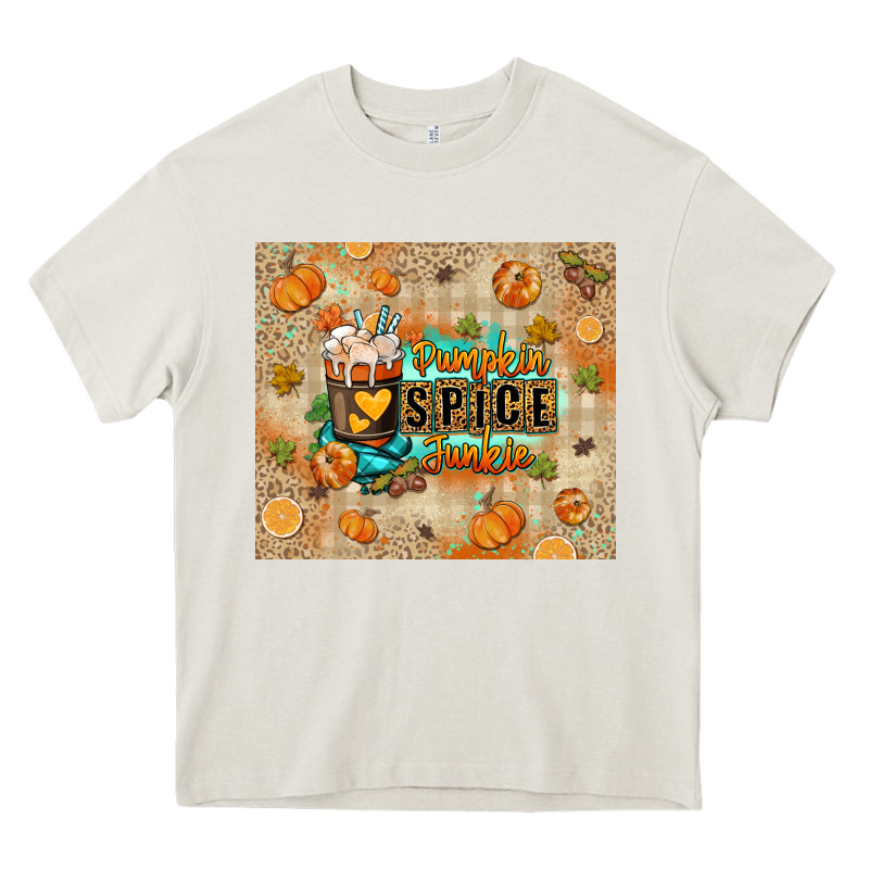 Pumpkin Spice Junkie Heavy Core Tee by RanaPortraitStore | Teevron