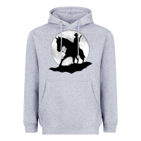 Heather Grey red dead redemption Heavyweight Hoodie - linhVisuals