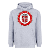 Heather Grey Texas Tech University Heavyweight Hoodie - linhVisuals