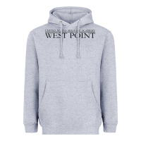Heather Grey United States Military Academy West Point Heavyweight Hoodie - linhVisuals