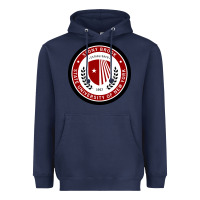 Navy Stony Brook University Heavyweight Hoodie - linhVisuals