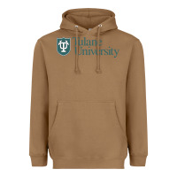 Toasted Coconut Tulane University Heavyweight Hoodie - linhVisuals