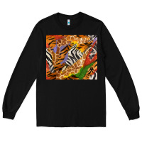 Black safari patterns tumbler Long Sleeve Tee - BundleAndBundleShop