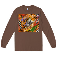 Chestnut safari patterns tumbler Long Sleeve Tee - BundleAndBundleShop