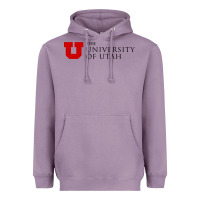 Lavender The University of Utah Heavyweight Hoodie - linhVisuals