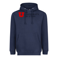 Navy The University of Utah Heavyweight Hoodie - linhVisuals