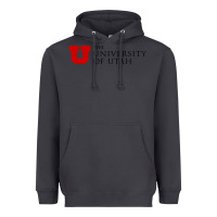 Smoke The University of Utah Heavyweight Hoodie - linhVisuals