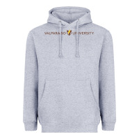 Heather Grey Valparaiso University Heavyweight Hoodie - linhVisuals