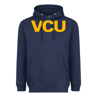 Navy Virginia Commonwealth University Heavyweight Hoodie - linhVisuals