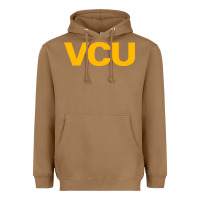 Toasted Coconut Virginia Commonwealth University Heavyweight Hoodie - linhVisuals