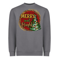 Storm merry and bright christmas tree Heavyweight Sweatshirt - AdoDesignShop