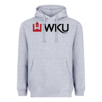 Heather Grey Western Kentucky University Heavyweight Hoodie - linhVisuals