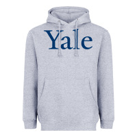 Heather Grey Yale University Heavyweight Hoodie - linhVisuals