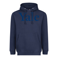 Navy Yale University Heavyweight Hoodie - linhVisuals