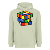 Matcha rubik cube Heavyweight Hoodie - linhVisuals