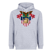 Heather Grey United States Military Academy West Point Heavyweight Hoodie - linhVisuals