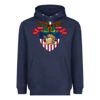 Navy United States Military Academy West Point Heavyweight Hoodie - linhVisuals